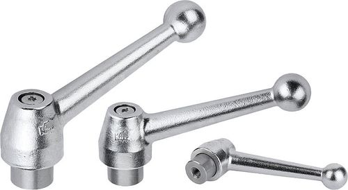 Leva di bloccaggio in acciaio - K0121 series - HEINRICH KIPP WERK GmbH & Co. KG - in acciaio inossidabile