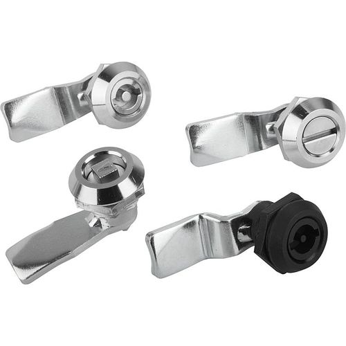 Serratura a chiave - K0522 series - HEINRICH KIPP WERK GmbH & Co. KG - 1/4 di giro / per porta / in zinco
