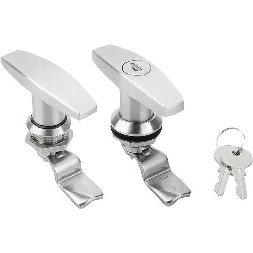 Serratura a chiave - K1109 series - HEINRICH KIPP WERK GmbH & Co. KG - 1/4 di giro / per porta / in acciaio