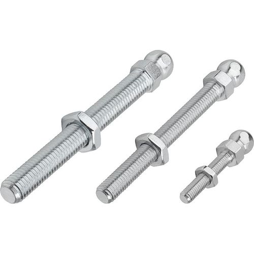 Piede di macchina - K0421 series - HEINRICH KIPP WERK GmbH & Co. KG - in acciaio inossidabile / in acciaio / snodabile