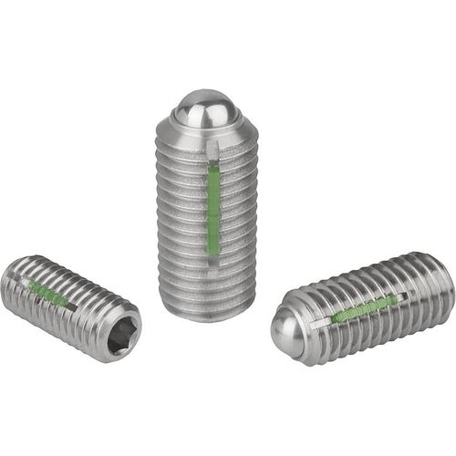Pressore à molla - K0326 series - HEINRICH KIPP WERK GmbH & Co. KG - a sfere