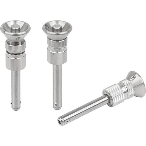 Coppiglia con testa - K1299 series - HEINRICH KIPP WERK GmbH & Co. KG - in acciaio inossidabile / di sicurezza