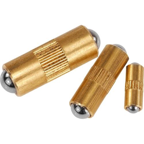 Pressore à molla - K0337 series - HEINRICH KIPP WERK GmbH & Co. KG - in acciaio inossidabile / a sfere