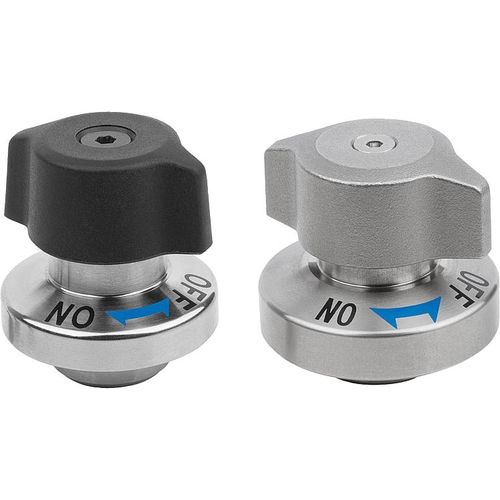 Nottolino 1/4 di giro - K1561 series - HEINRICH KIPP WERK GmbH & Co. KG - in acciaio / in acciaio inossidabile / in poliammide