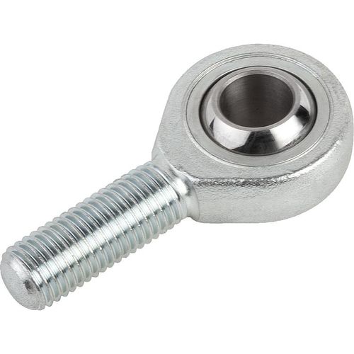 Testa a snodo con filettatura esterna - K0718 series - HEINRICH KIPP WERK GmbH & Co. KG - in acciaio / in acciaio fucinato / PTFE
