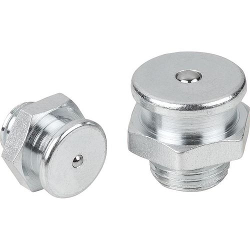 Nipplo in acciaio inossidabile - K1135 series - HEINRICH KIPP WERK GmbH & Co. KG - in acciaio / filettato