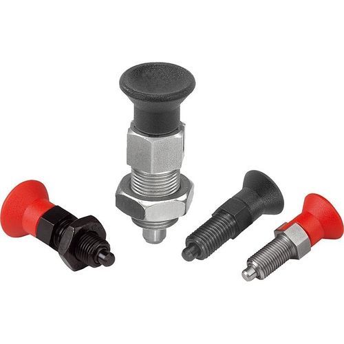 Pistoncino a molla in acciaio inossidabile - K0338 series - HEINRICH KIPP WERK GmbH & Co. KG