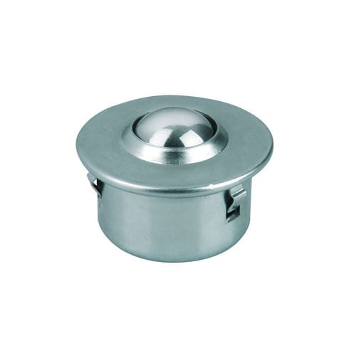 Sfera portante in acciaio - K0765 series - HEINRICH KIPP WERK GmbH & Co. KG - a zoccolo cilindrico / con carter in lamiera d'acciaio / per carichi pesanti