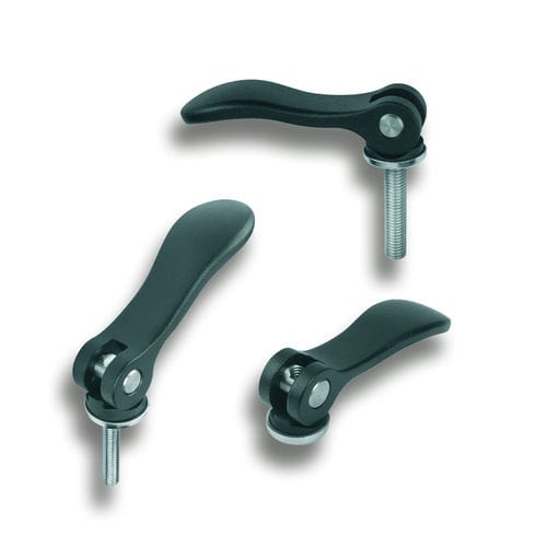 Leva di serraggio a camma eccentrica in acciaio inossidabile - HEINRICH KIPP WERK GmbH & Co. KG - in alluminio / in materia plastica / con filettatura interna