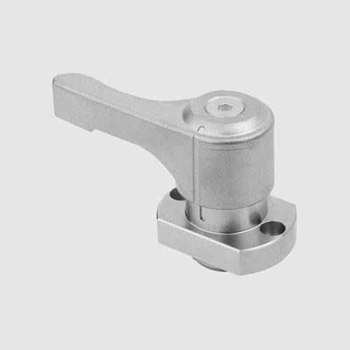 Fascetta per albero in alluminio - K2551 series - HEINRICH KIPP WERK GmbH & Co. KG - a vite / con elemento di fissaggio