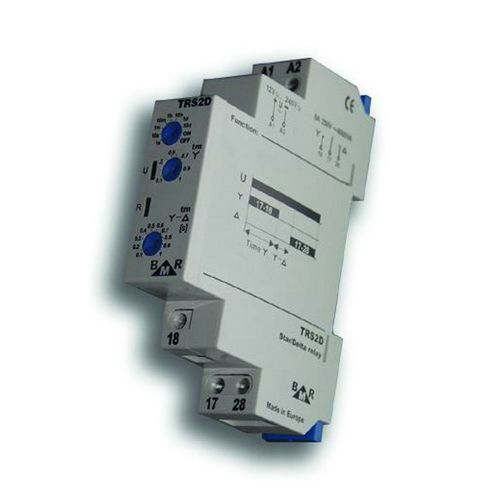 Relè temporizzatore elettronico - TRS2D - BMR trading - ritardato / guida DIN / di motore