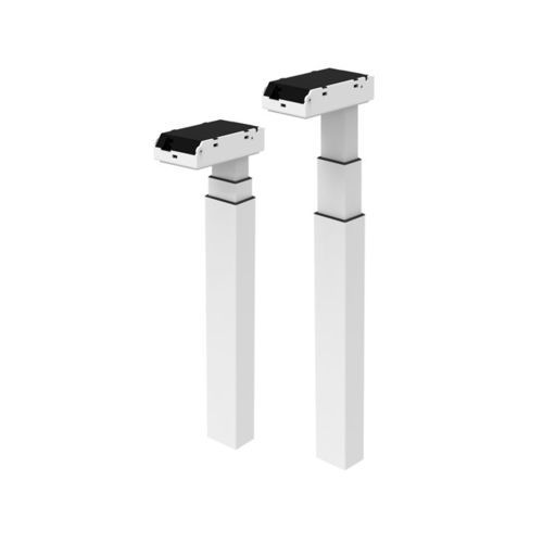 Colonna di sollevamento telescopica - TL10 series - TiMOTION Europe - a 3 piani / sincrona / 24 V
