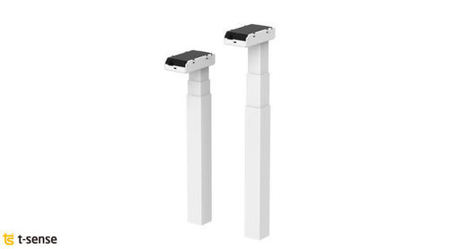 Colonna telescopica per mobile - TFL4S - TiMOTION Europe - per sistema di sollevamento di TV/monitor / a 3 piani / DC
