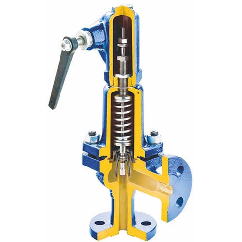 Valvola di sicurezza per gas - zARMAK 240 - ZETKAMA Sp. z o.o. - per aria compressa / per acqua / in acciaio