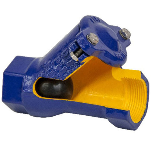 Valvola di ritegno a sfera - zCHE 401 - ZETKAMA Sp. z o.o. - per acqua / filettata / a Y
