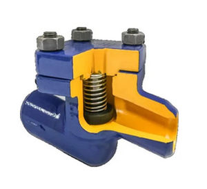 Valvola di ritegno a pistone - zCHE 297 - ZETKAMA Sp. z o.o. - per acqua / per l'industria chimica / per prodotti chimici