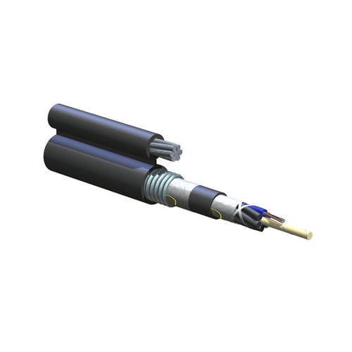 Cavo ottico di dati - 012EUB-T4101D20 - CORNING - blindato / robusto / cordato a trefoli