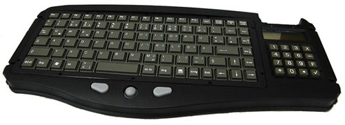 Tastiera da ufficio - RS232 - roda computer GmbH - 89 tasti / industriale / USB