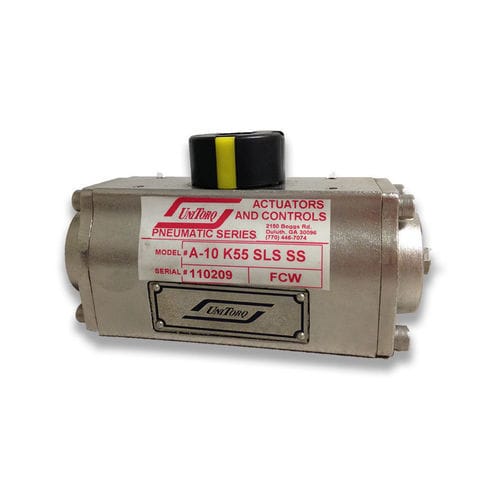Attuatore per valvola pneumatico - A series - NIBCO - rotativo / a doppio effetto / a semplice effetto con ritorno a molla