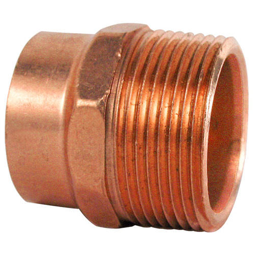 Adattatore idraulico per tubi - C x M - Wrot 904  - NIBCO - maschio / in lega / in rame