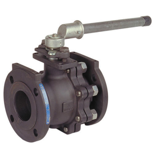 Valvola a sfera - F-515-CS-F-66-FS series - NIBCO - a leva / di isolamento / per prodotti chimici