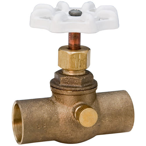 Valvola a sfera - 726-LF series - NIBCO - manuale / di arresto / per acqua