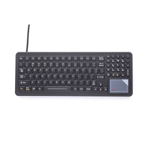 Tastiera da ufficio - SLK-102-TP - IKEY Industrial Peripherals - con touchpad / a medica / industriale