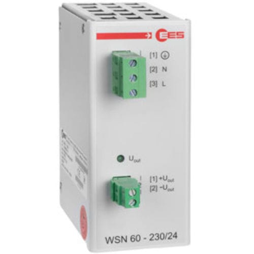 Alimentatore elettrico su guida DIN - WSN 60 - Elektra Elektronik GmbH & Co. Störcontroller KG - AC/DC / regolato / a commutazione