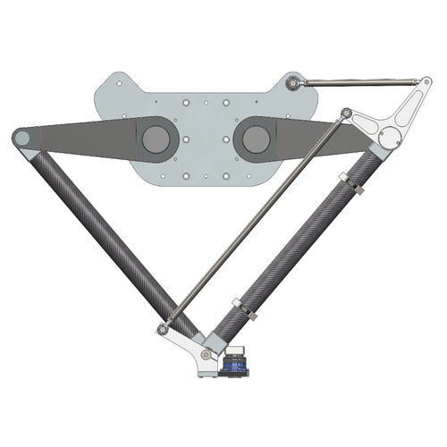 Robot delta - D2-1000-S030-DR80 - Codian Robotics - 2 assi / pick and place / per l'industria agroalimentare