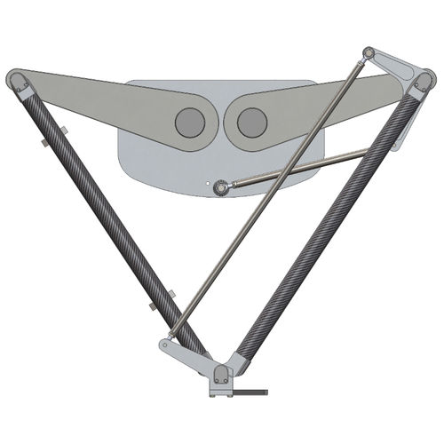 Robot delta - D2-1500-S030 - Codian Robotics - 2 assi / pick and place / per l'industria agroalimentare