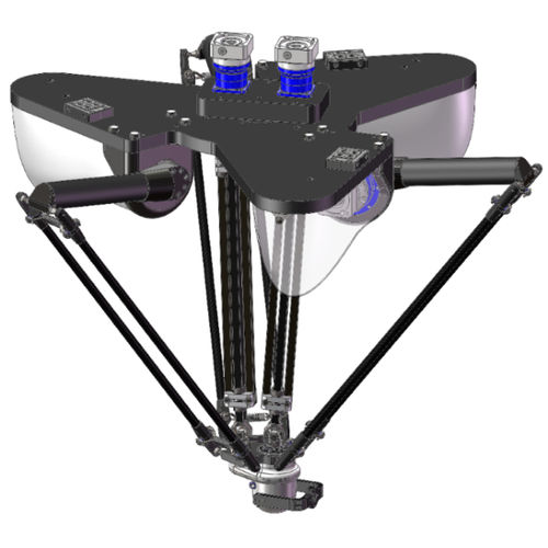 Robot delta - D5-800-S020-R100 - Codian Robotics - 5 assi / pick and place / per l'industria agroalimentare