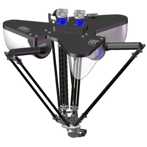 Robot delta - D5-1300-S020-R100 - Codian Robotics - 5 assi / pick and place / per l'industria agroalimentare