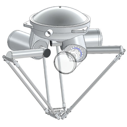 Robot delta - D4-1300-HD041 - Codian Robotics - 4 assi / pick and place / per l'industria agroalimentare