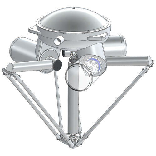 Robot delta - D4-1300-HD041-RH200 - Codian Robotics - 4 assi / pick and place / per l'industria agroalimentare