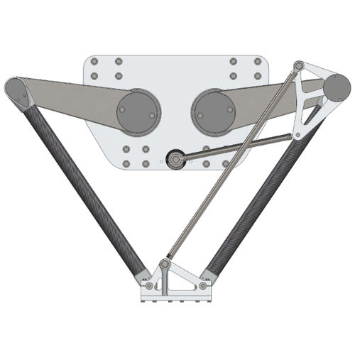 Robot delta - D2-1000-S060 - Codian Robotics - 2 assi / pick and place / per l'industria agroalimentare