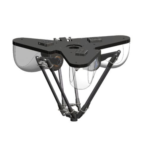 Robot delta - D4-500-S010 - Codian Robotics - 4 assi / pick and place / per l'industria agroalimentare