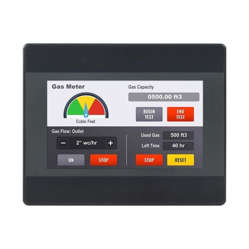 HMI con touch screen resistivo - HMI5040B - Maple Systems - ad incastro / embedded / 480 x 272