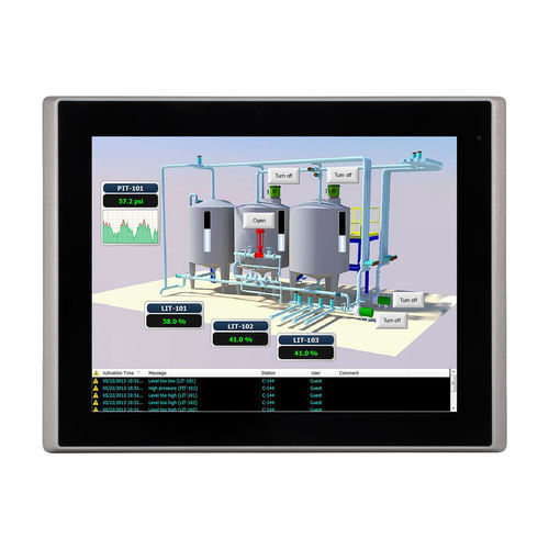 Panel PC TFT LCD - OMI6812B - Maple Systems - con touch screen resistivo / 12" / 800 x 600