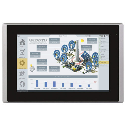 Monitor TFT-LCD - MON6010APHEB - Maple Systems - a tecnologia capacitiva proiettata / industriale / per cantiere di costruzione