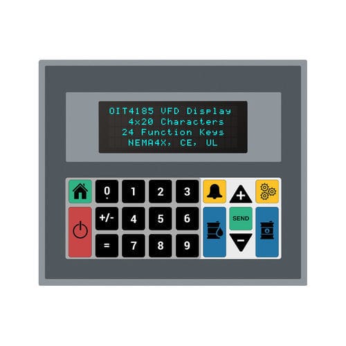 Display VFD - OIT4185-A00 - Maple Systems - alfanumerico / a matrice di punti / 5 x 7