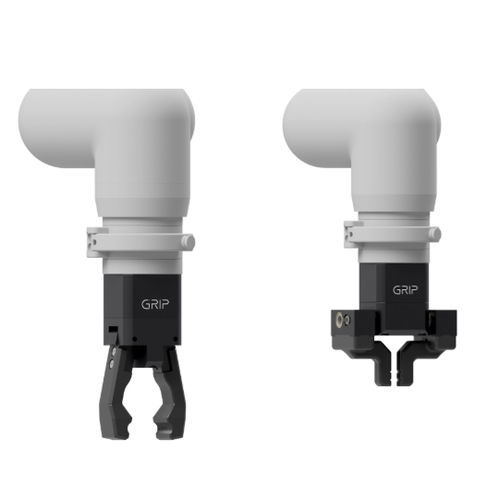 Pinza di presa pneumatica - GRIP GmbH Handhabungstechnik - parallela / a 2 griffe / per l'industria agroalimentare