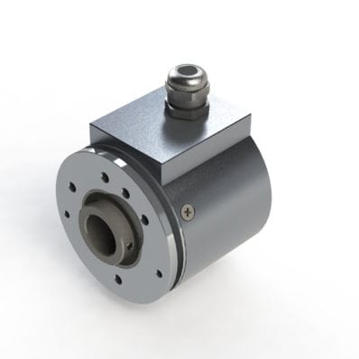 Encoder rotativo incrementale - HWI 58 - Hohner Elektrotechnik GmbH - meccanico / ad albero cavo / con flangia