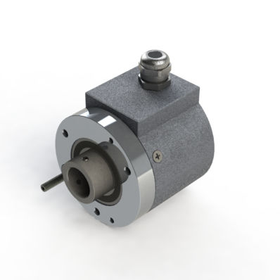 Encoder rotativo incrementale - SWI 58   - Hohner Elektrotechnik GmbH - meccanico / ad albero pieno / con flangia