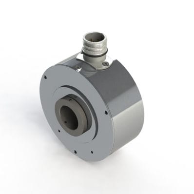 Encoder rotativo incrementale - HWI 103 - Hohner Elektrotechnik GmbH - meccanico / con flangia / 15 V DC