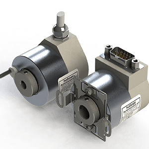 Encoder rotativo incrementale - 25 series - Hohner Elektrotechnik GmbH - meccanico / ad albero pieno / 15 V DC