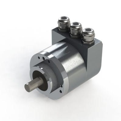 Encoder rotativo assoluto - BC 58  - Hohner Elektrotechnik GmbH - meccanico / 24 bits / 18 bit