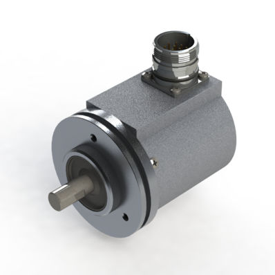 Encoder rotativo assoluto - MM series - Hohner Elektrotechnik GmbH - meccanico / 16 bits / 12 bits