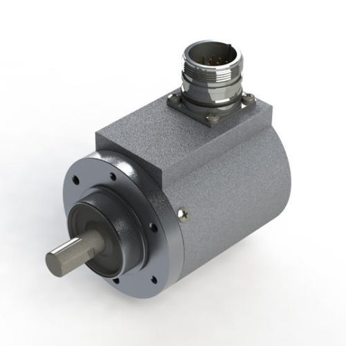 Encoder rotativo assoluto - AWA 58 - Hohner Elektrotechnik GmbH - ad albero pieno / parallelo / in acciaio inossidabile