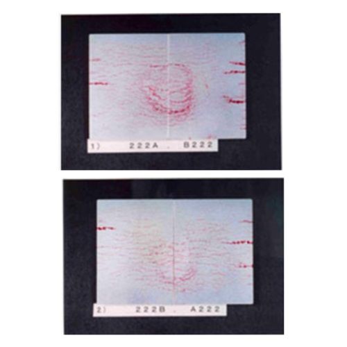 Substrato di prova per ispezione con liquido penetrante - TemaFlux - in alluminio