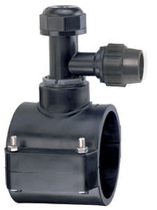 Flangia di supporto - PP65460 series - FGS Brasil - in polipropilene / con coppella di servizio